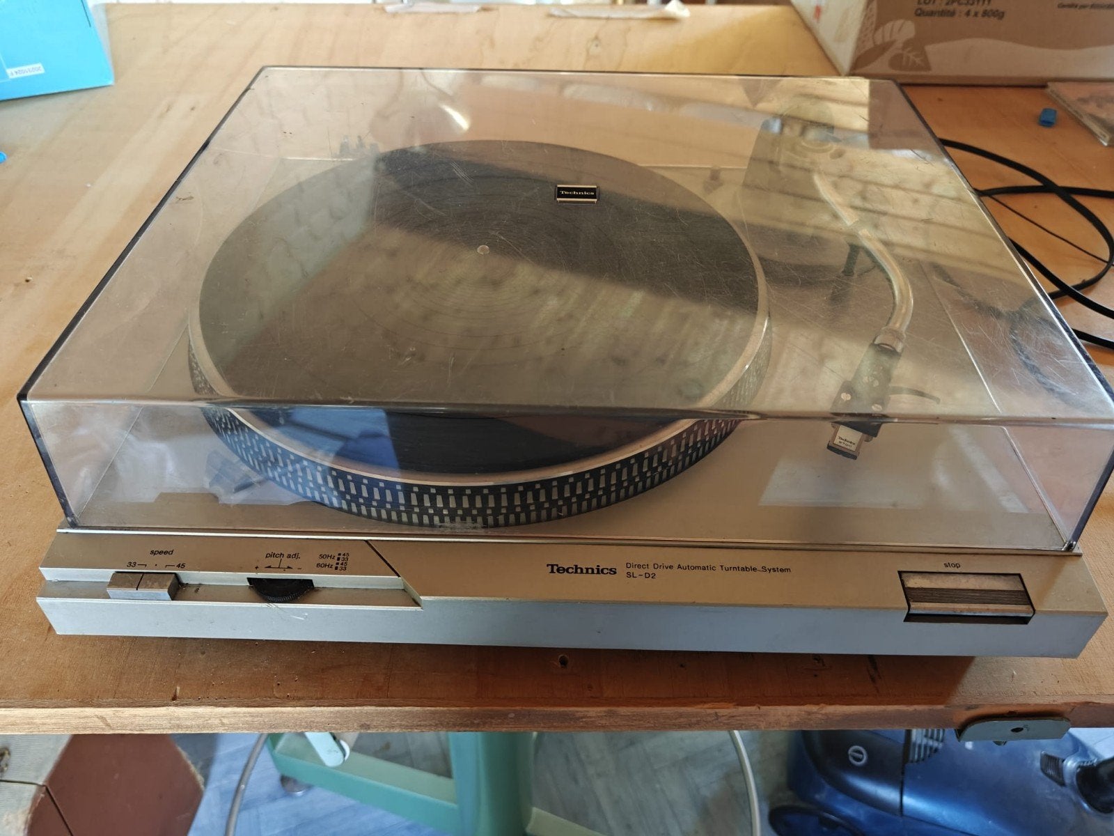 Tourne-disque Technics SL-D2, Enlèvement, Tourne-disque, Technics
