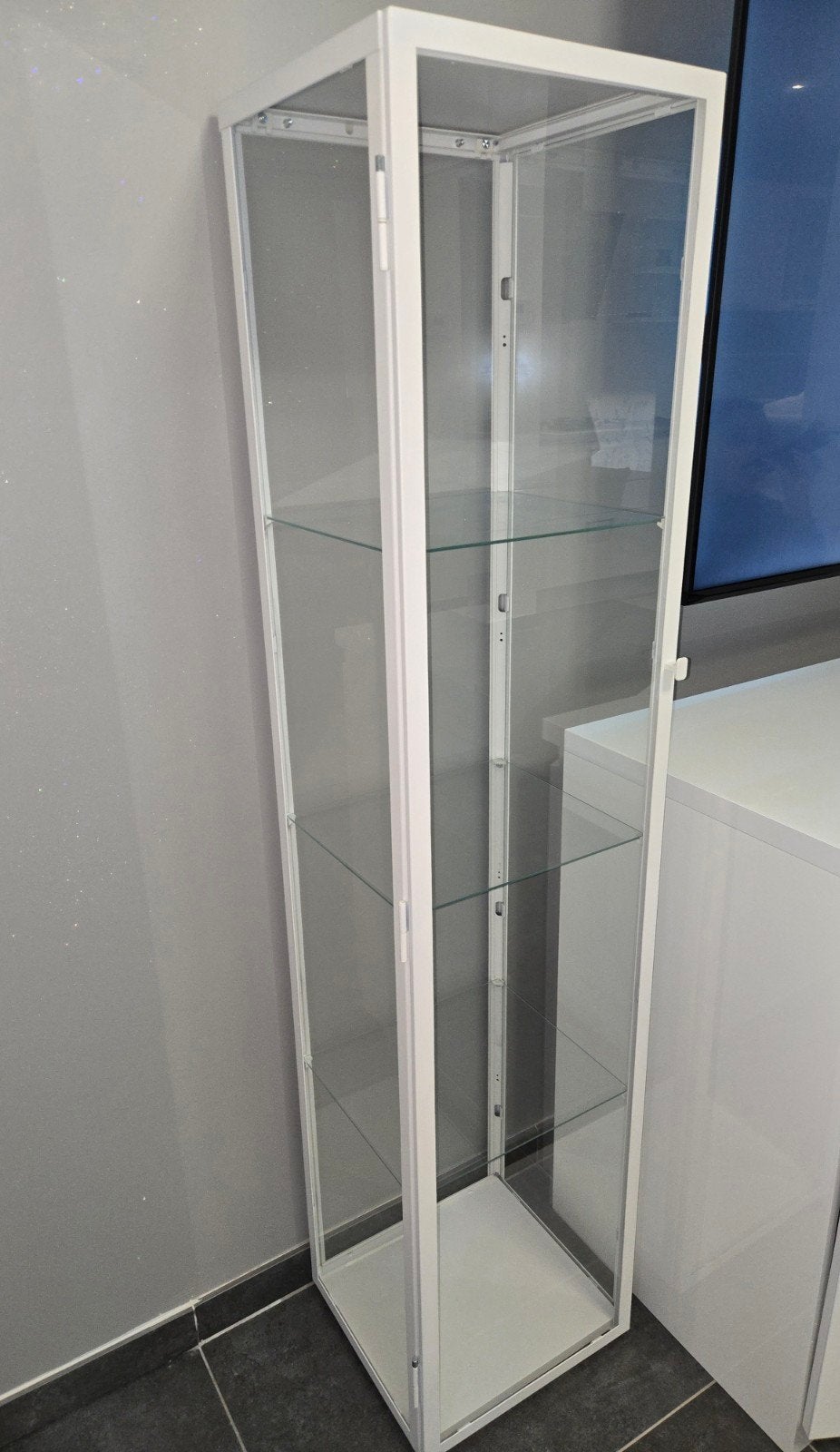 Vitrine en verre, Enlèvement, Verre
