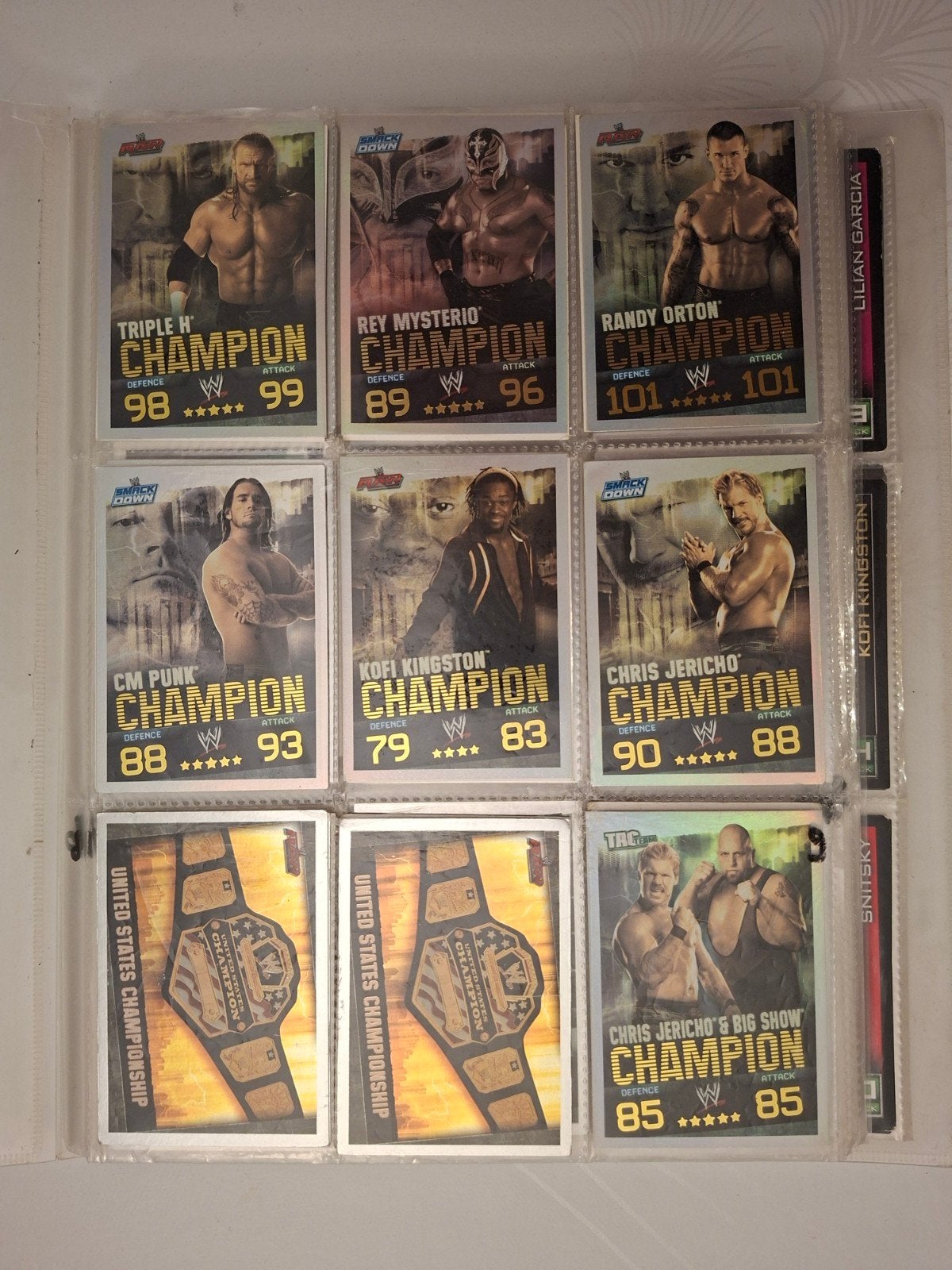 collection Topps Slam Attax 2008 et 2009, Enlèvement ou Envoi