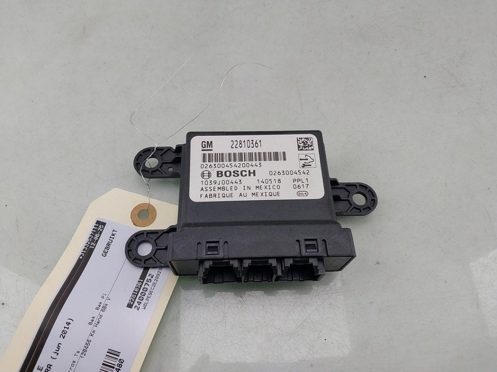 ORDINATEUR AIDE AU STATIONNEMENT Opel Zafira Tourer (P12), Utilisé, Opel