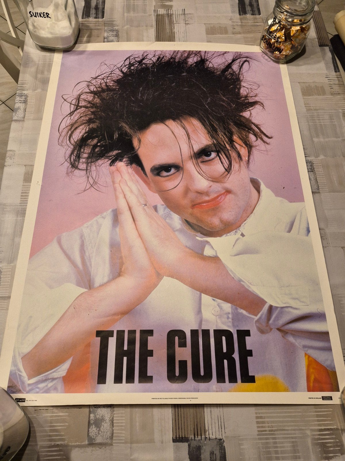 Vintage poster Robert Smith, Ophalen of Verzenden