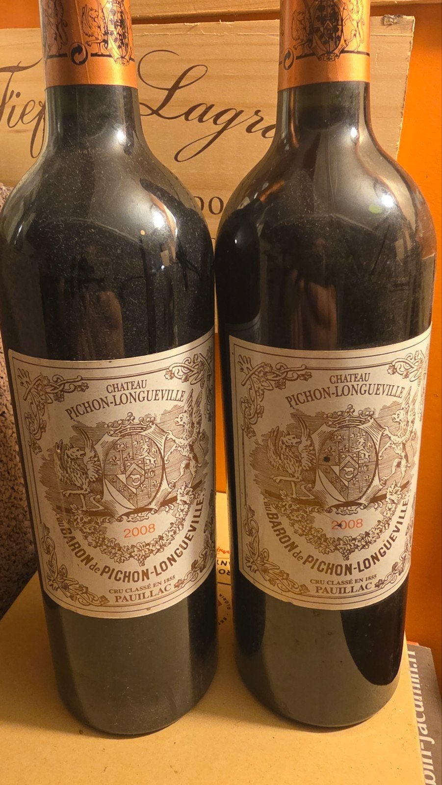 pichon longueville, Ophalen