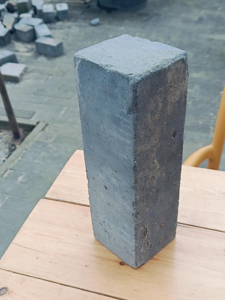 GRATIS klinkers - terrastegels beton, Ophalen, Gebruikt, Klinkers, 10 m² of meer