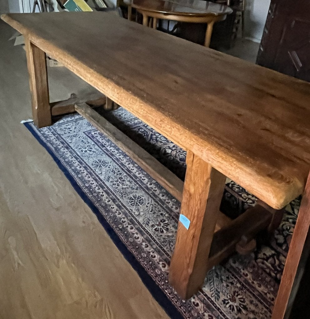 Eiken massieve tafel, Ophalen, Gebruikt, Klassiek, Eikenhout