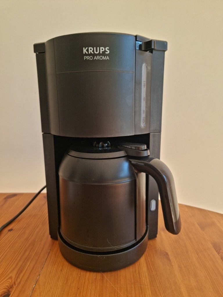 Cafetière électrique Krups F312, Electroménager, Café moulu, Comme neuf, 10 tasses ou plus, Enlèvement