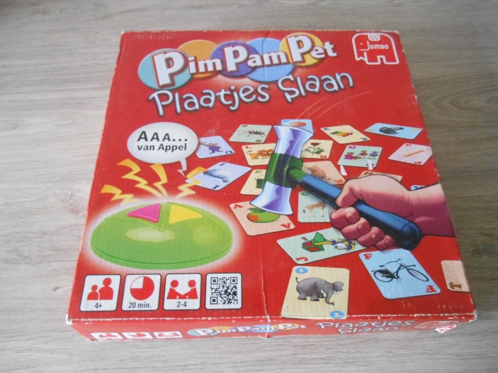 pim pam pet plaatjes slaan, Ophalen of Verzenden, Gebruikt