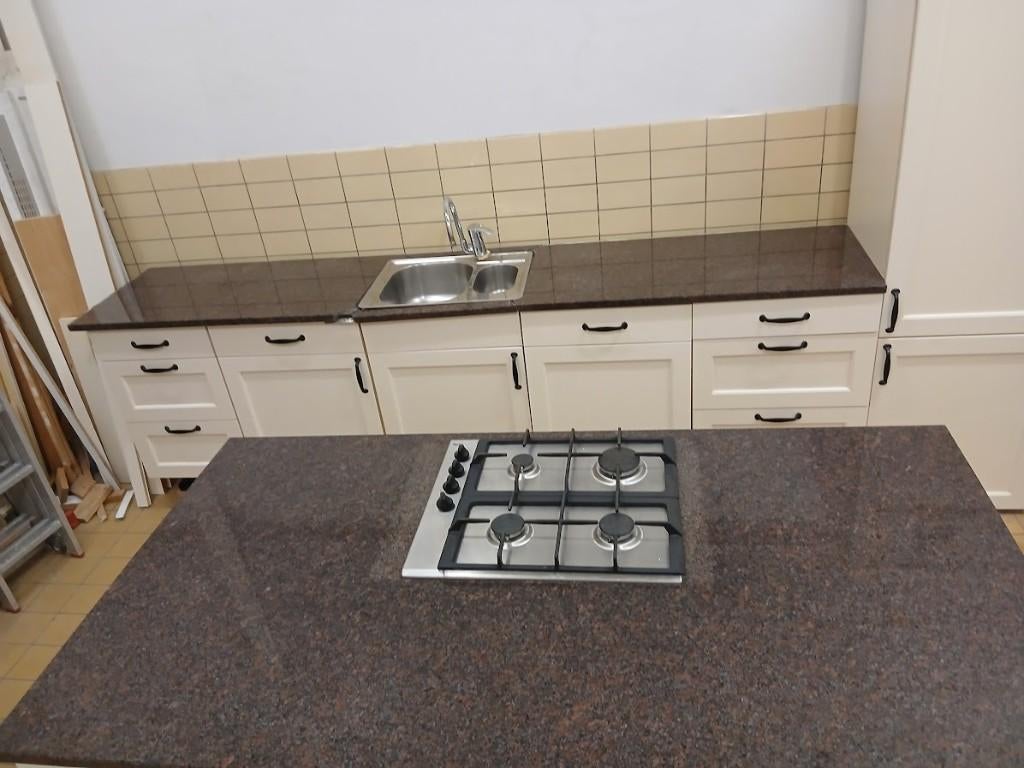 Keuken, Huis en Inrichting, Keuken | Complete keukens, Zo goed als nieuw, Enkelwandige keuken, Overige kleuren, Graniet of Steen