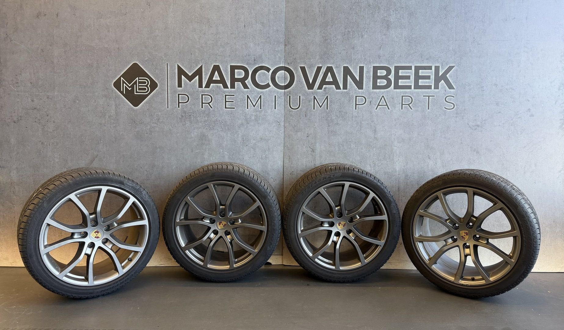 21 Inch Porsche Cayenne E3 9YA winter wielen velgen set, Auto-onderdelen, Banden en Velgen, Ophalen, Gebruikt, -, -