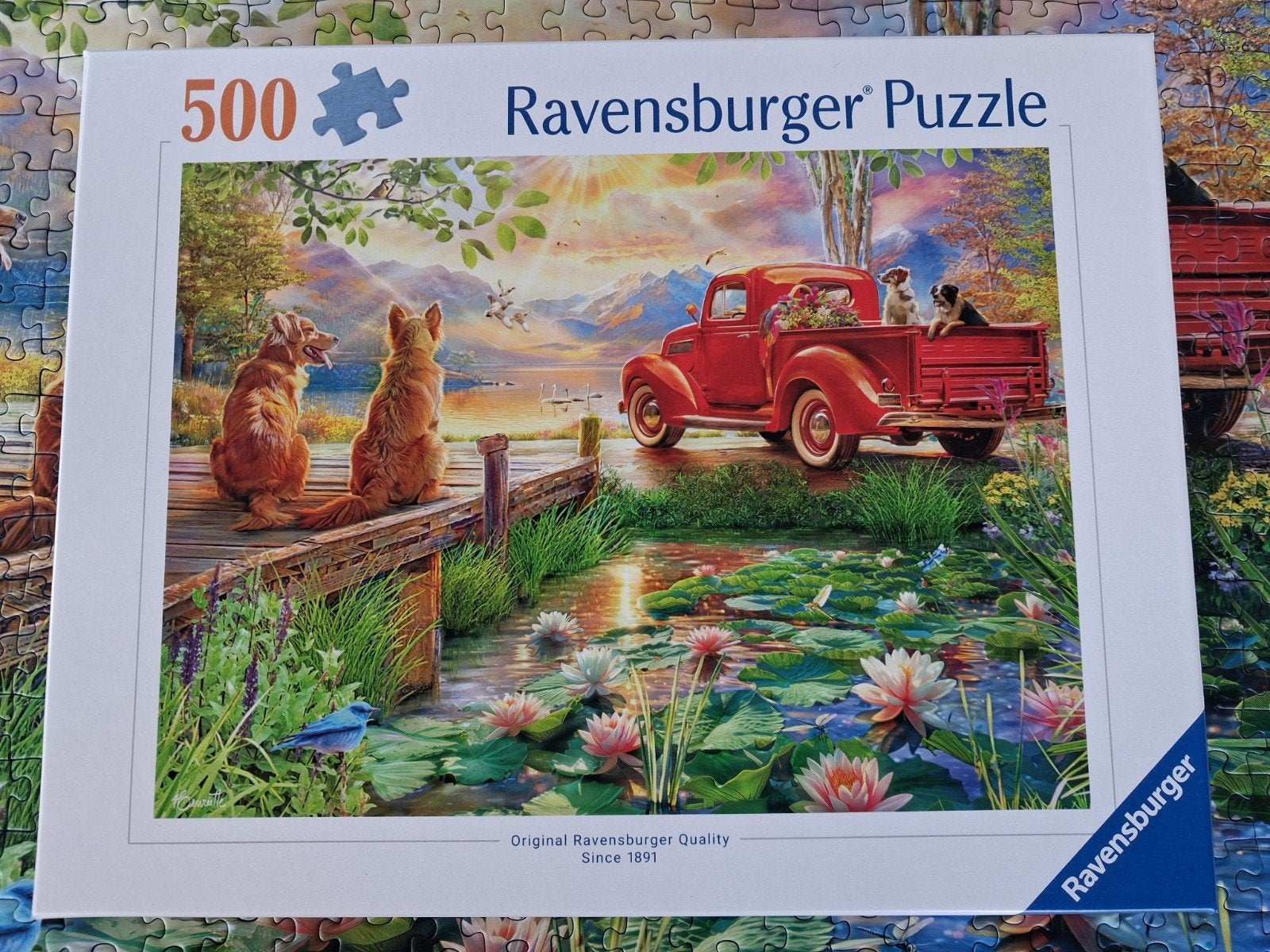 Ravensburger puzzel 500 st., Ophalen of Verzenden, 500 t/m 1500 stukjes, Zo goed als nieuw, Legpuzzel