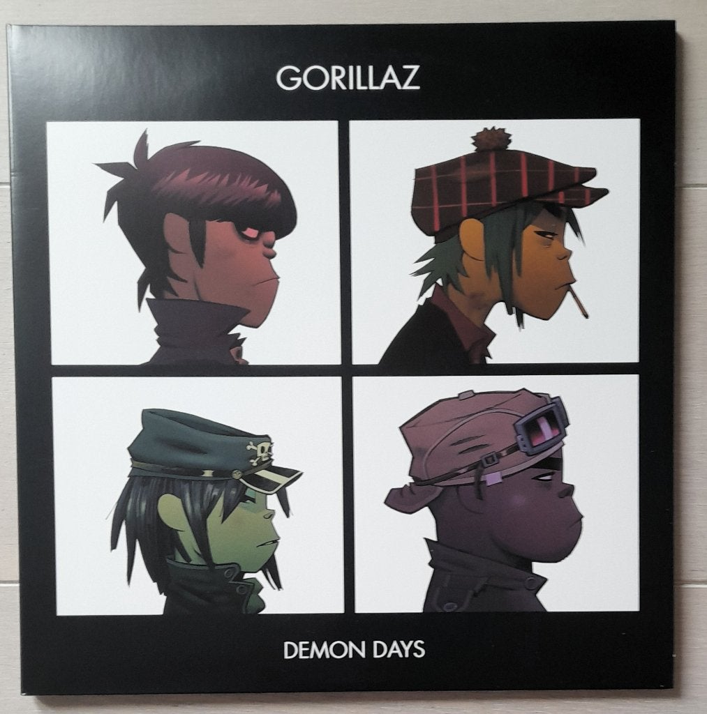 GORILLAZ Demon Days 2LP DE LA SOUL NENEH CHERRY, Ophalen of Verzenden, Zo goed als nieuw, Fotohoes, 12 inch