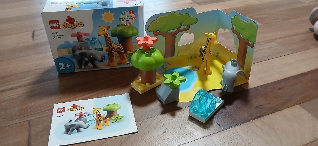Duplo lego speelset Wilde dieren van Afrika, Ophalen, Inclusief instructies, Overige thema's, Zo goed als nieuw