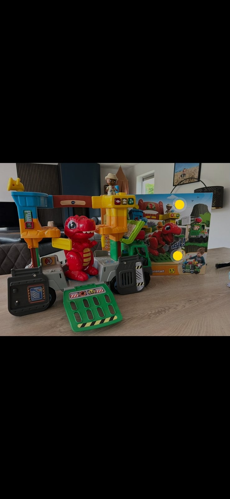 Vtech dino ranger truck, Ophalen, Zo goed als nieuw