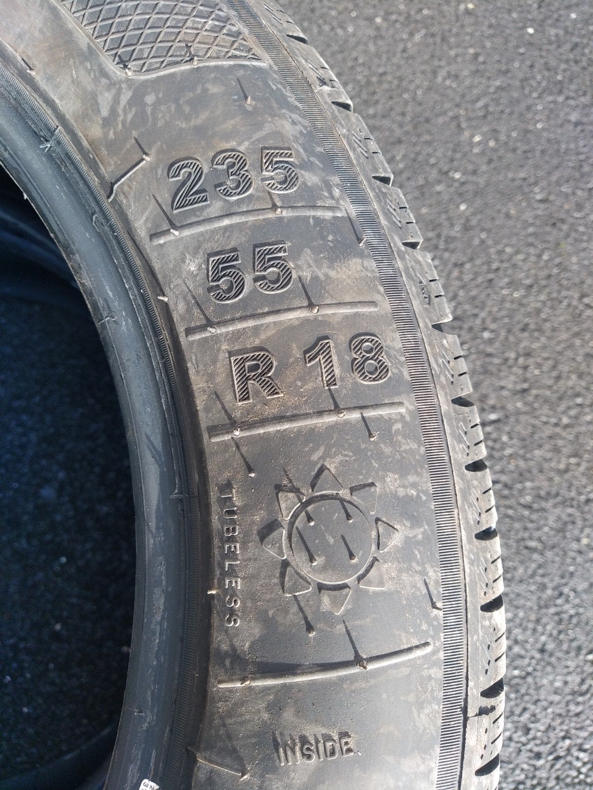 Pneus Dunlop été, Enlèvement ou Envoi