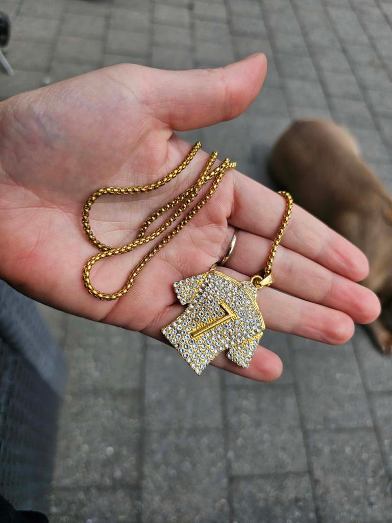 Ronaldo keting, Handtassen en Accessoires, Kettingen, Ophalen, Overige materialen