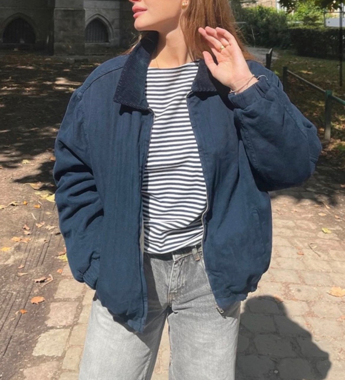 Bomberjas dames subdued, Ophalen of Verzenden, Zo goed als nieuw, Maat 36 (S), Blauw