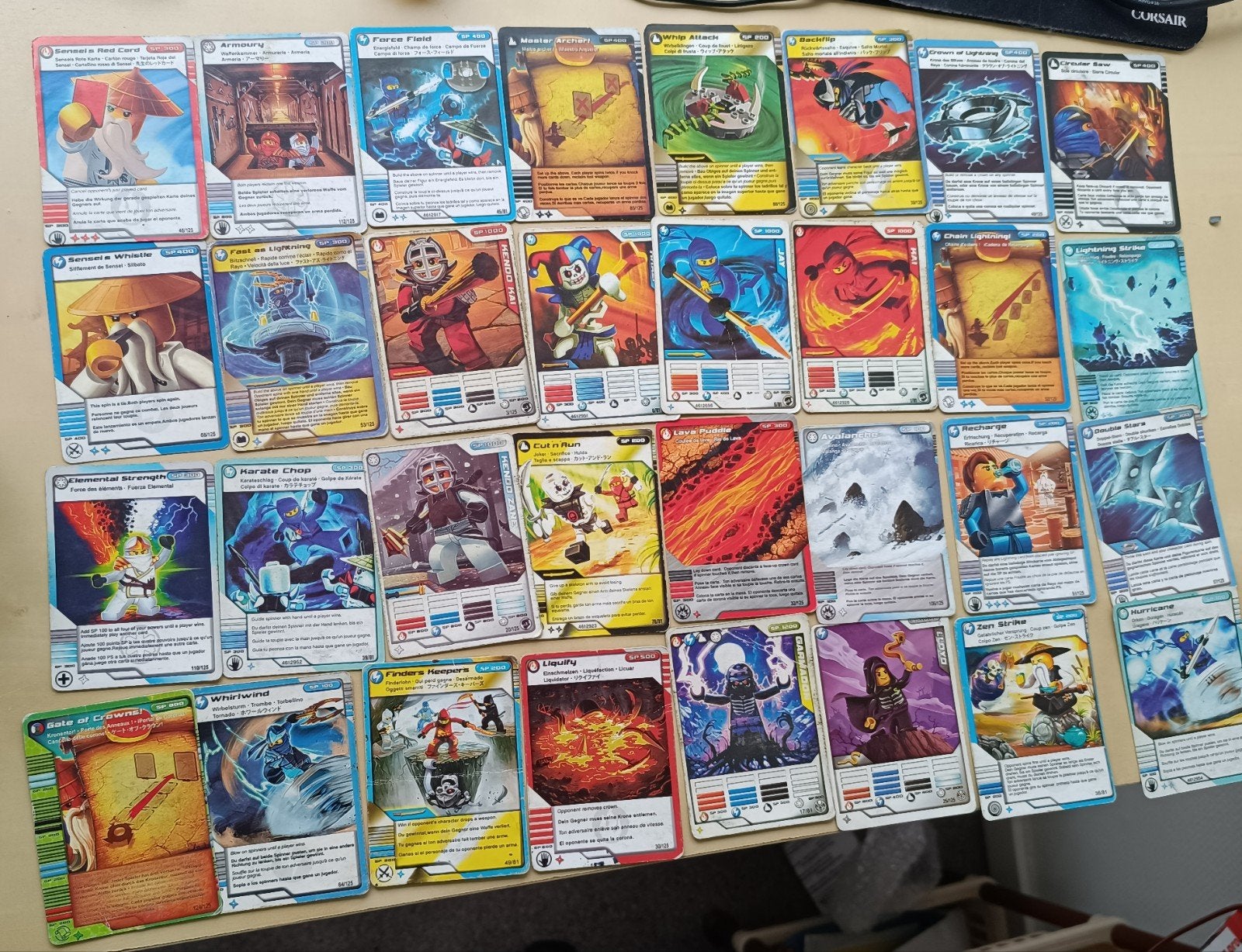 Cartes Ninjago+cartes Chima GRATUITES, Enlèvement