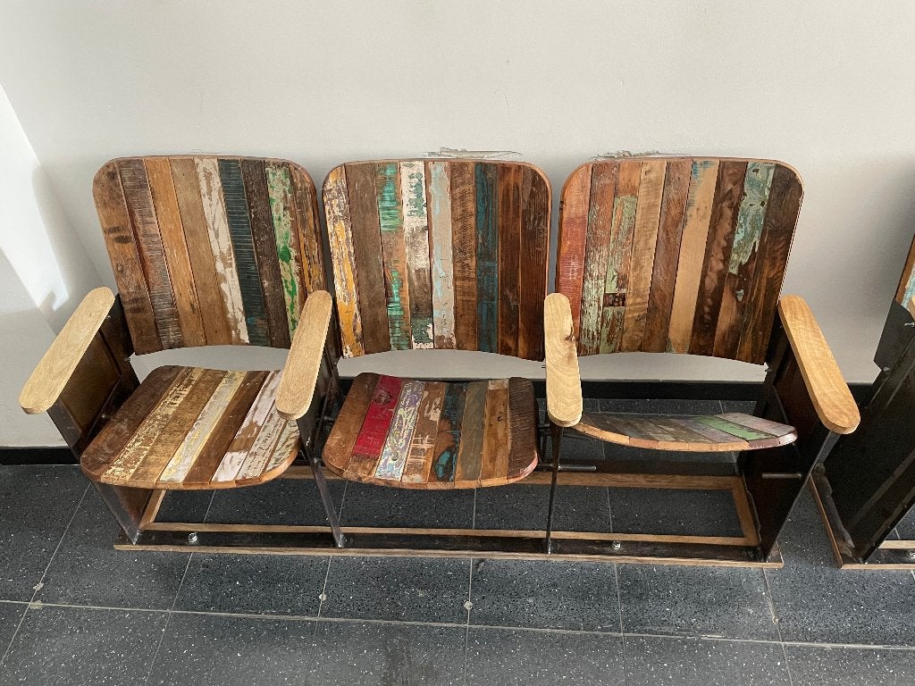 sièges en bois, Maison & Meubles, Enlèvement, Utilisé, Autres couleurs, Chaise de bureau