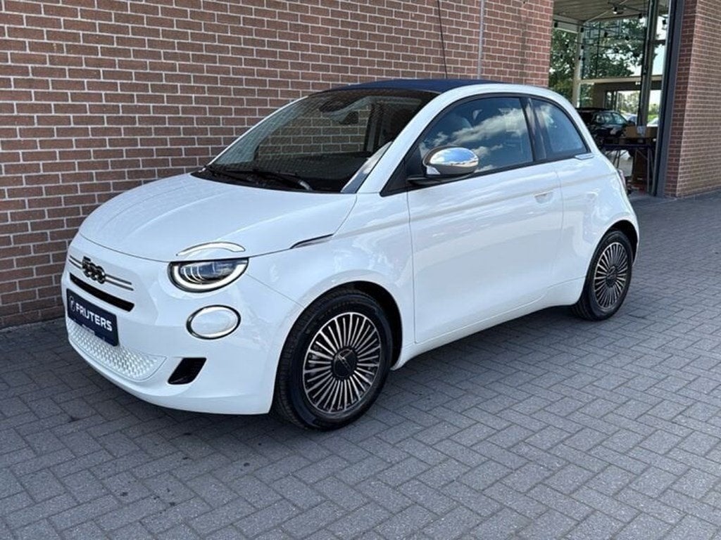 Fiat 500C 1.0 Hybrid Cabriolet 65 pk Dolcevita, Auto's, 4 zetels, Cabriolet, 48 kW, Wit