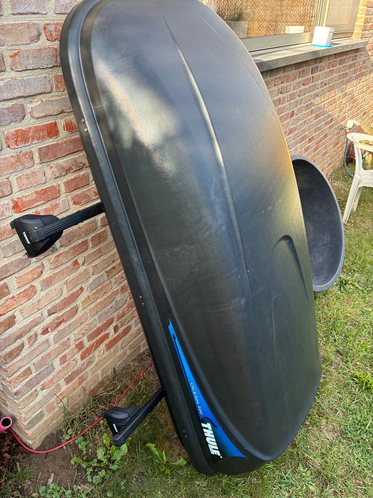 Thule  rapid system 735 -  bmw kit  4023 - square bar, Ophalen, Gebruikt