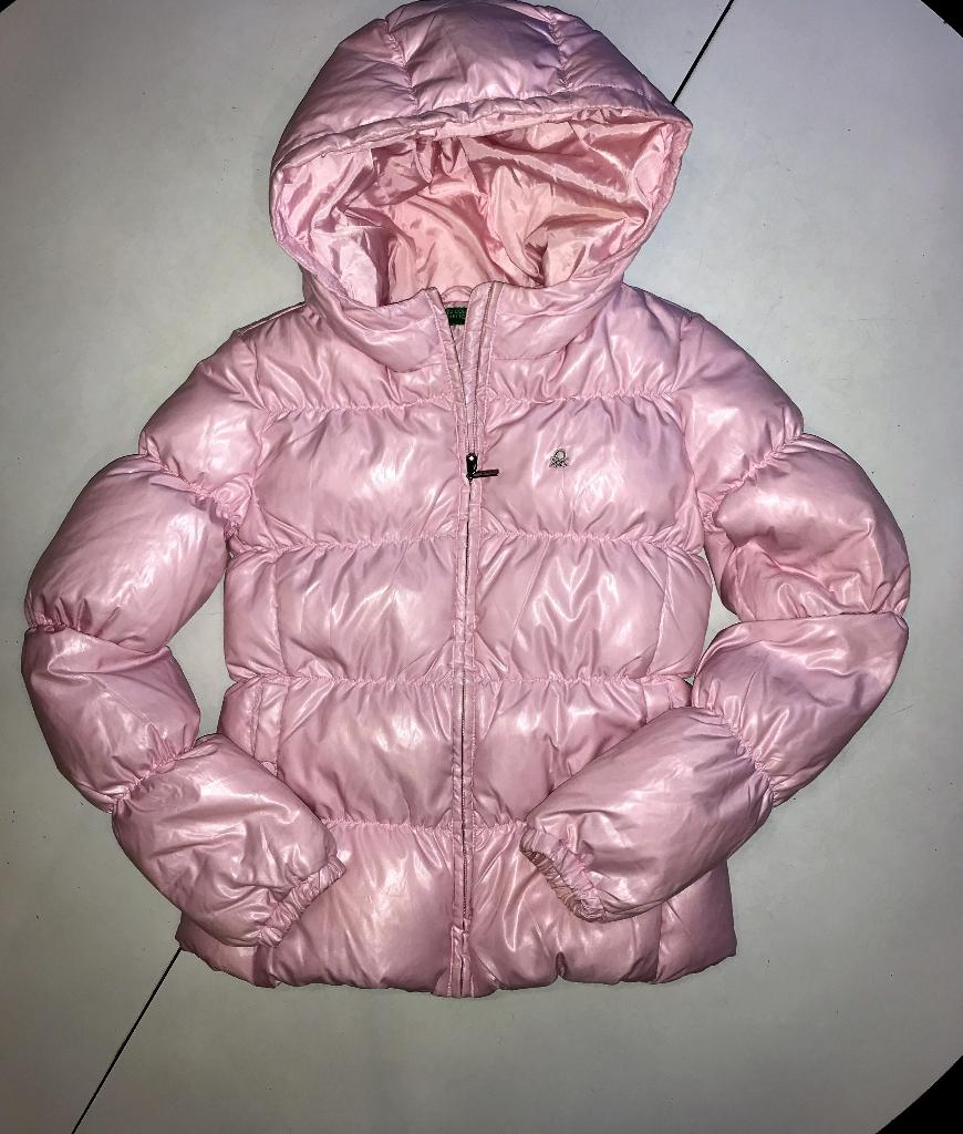 SKI JAS - maat 146/152 - merk BENETTON - in NIEUWSTAAT, Enlèvement ou Envoi, Comme neuf, BENETTON., Fille