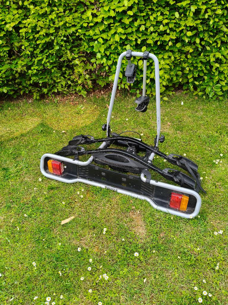 Porte-vélos Thule, Enlèvement, 2 vélos, Comme neuf, Support d'attelage