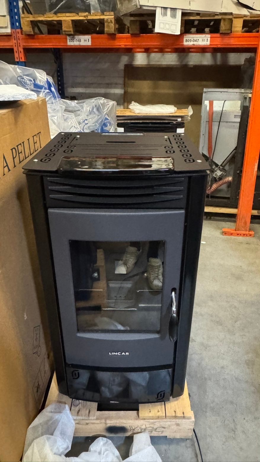 POÊLE À PELLETS LINCAR PERLA 514S – 6,8 kW – ÉTAT IMPECCABLE