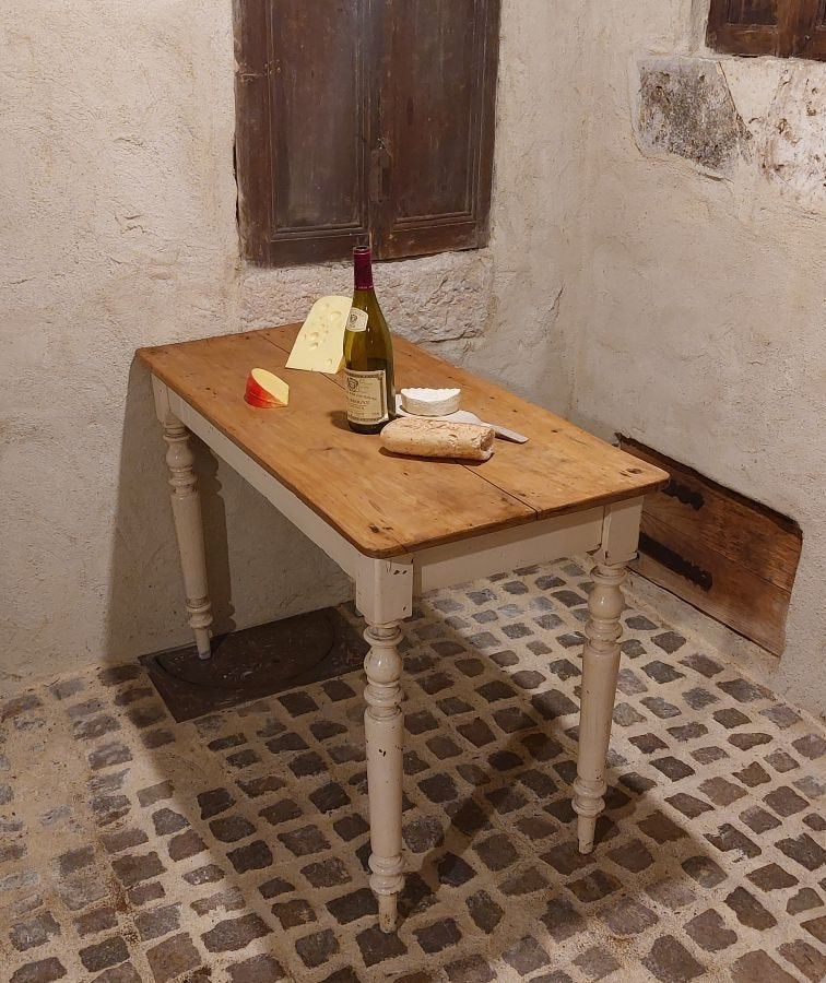 petite table de cuisine ancienne table de café, Enlèvement