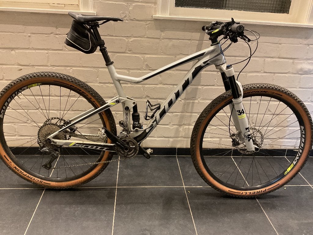 SCOTT SPARK, Vering, 15 tot 20 versnellingen, Schijfrem, 53 tot 57 cm