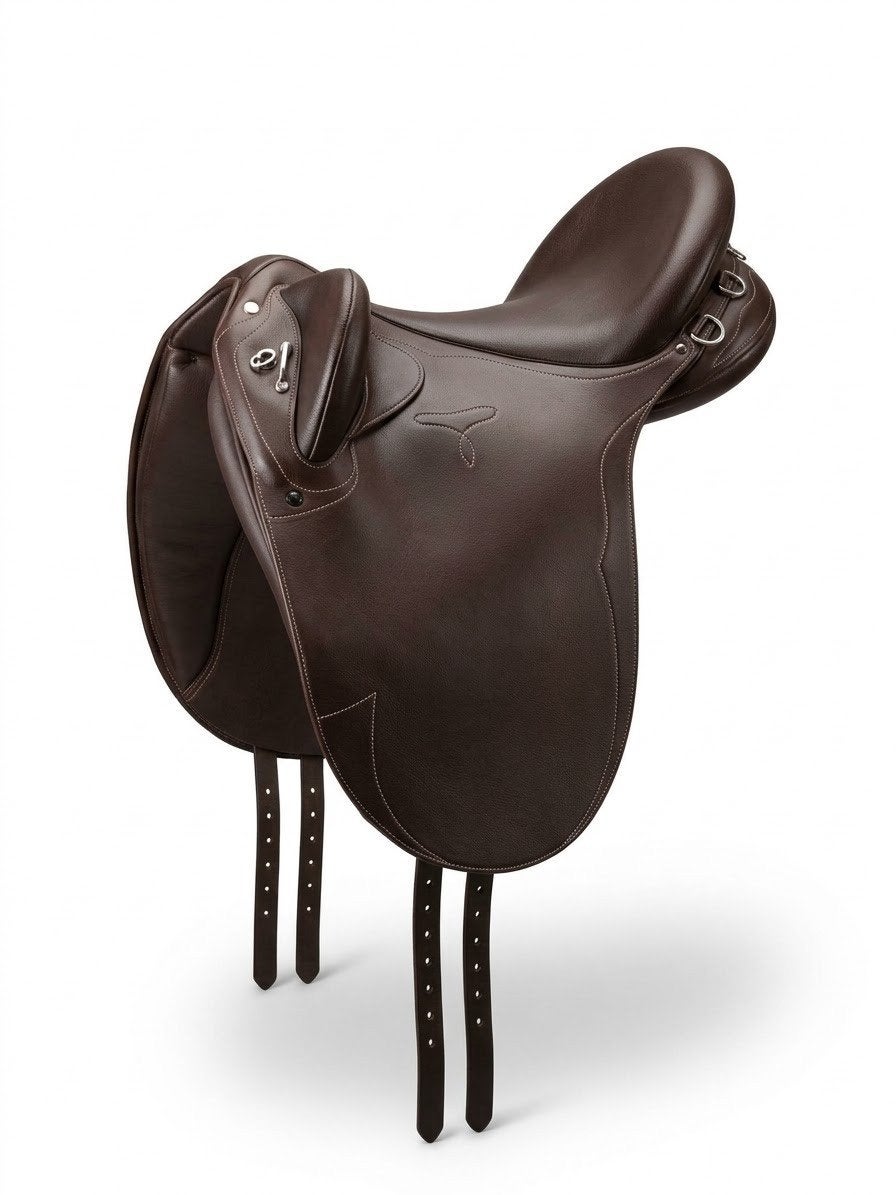 wintec stockzadel, Dieren en Toebehoren, Kniewrongen, Gebruikt, Extra wijd, M (17 inch)