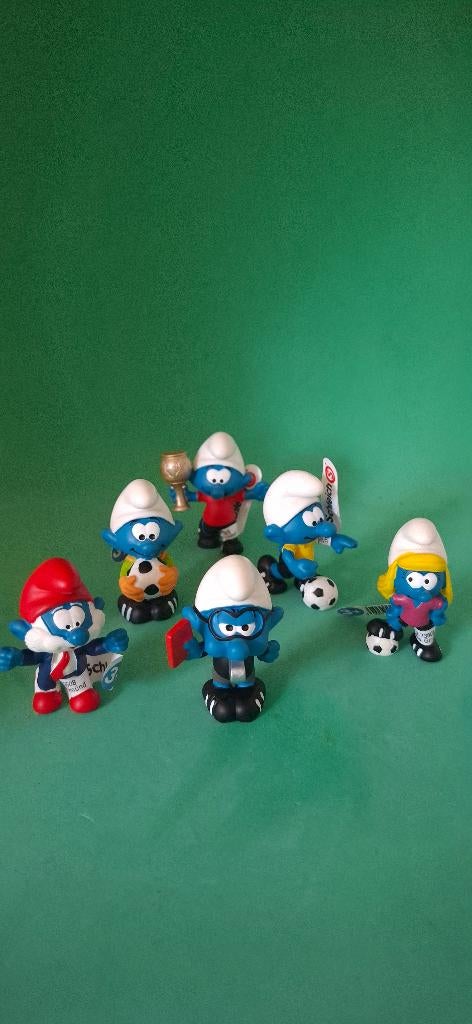 Voetbal smurfs serie 6st jaar 2018, Verzamelen, Ophalen of Verzenden, Nieuw, Verschillende Smurfen, Poppetje, Figuurtje of Knuffel