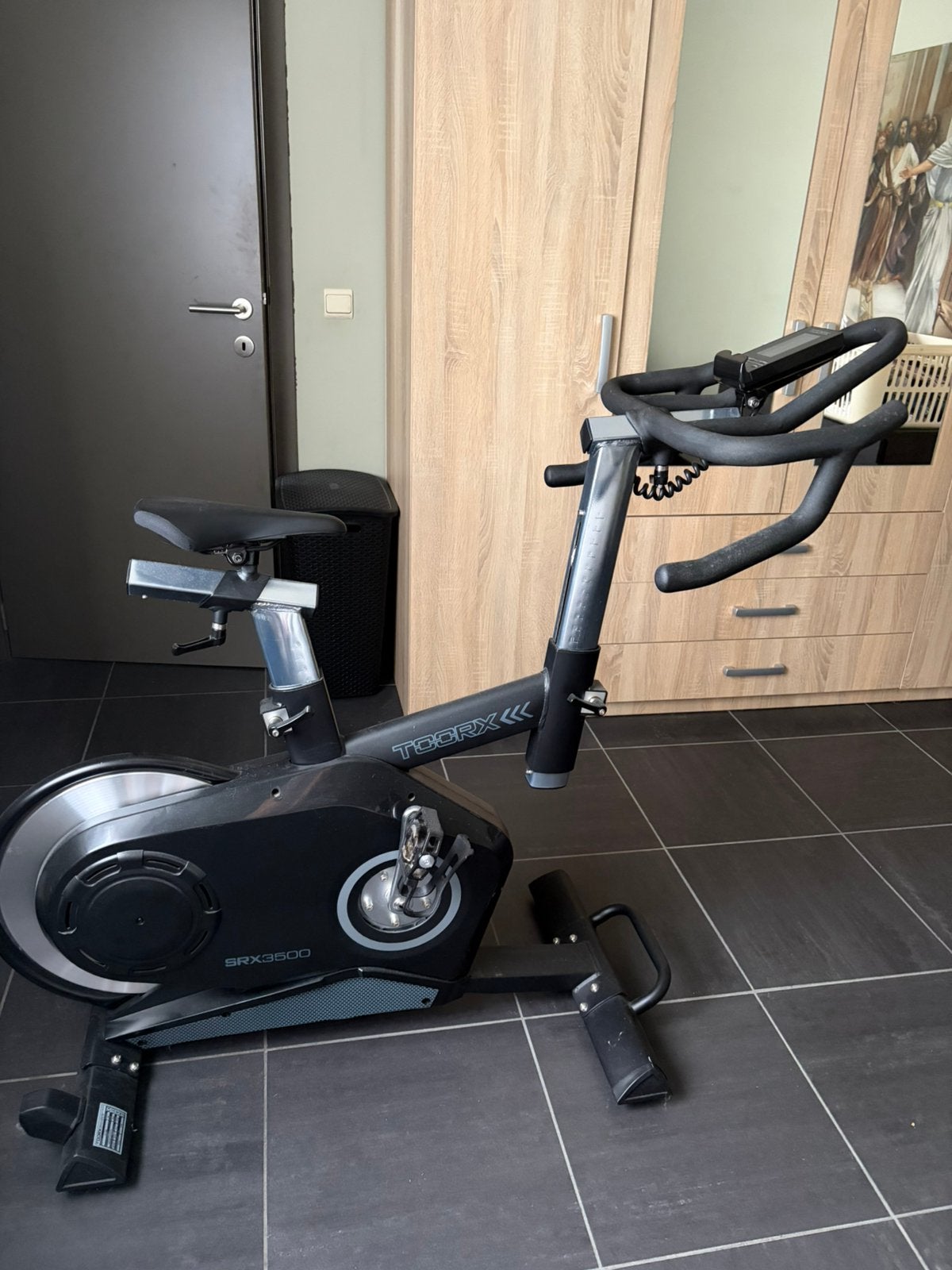 Toorx SRX 3500 Indoor fiets /spinning i console +app, Ophalen, Zo goed als nieuw