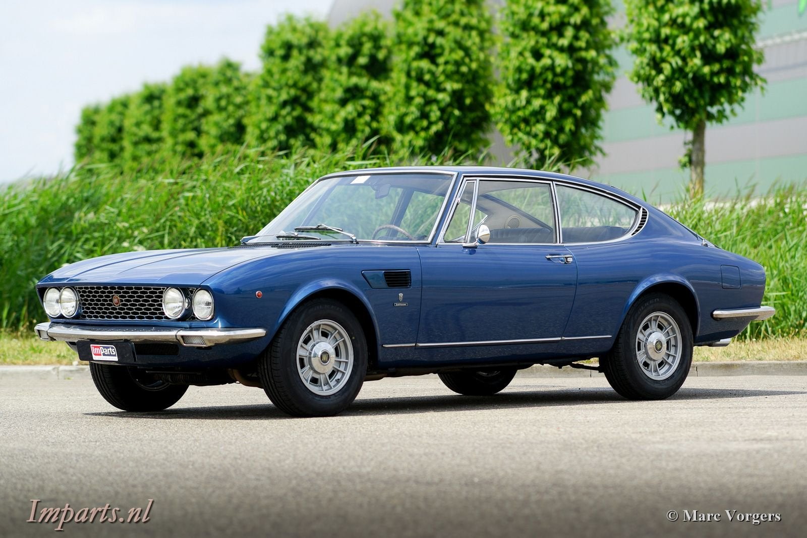 Fiat Dino, Auto's, Blauw, Bedrijf, Handgeschakeld, Lederen bekleding