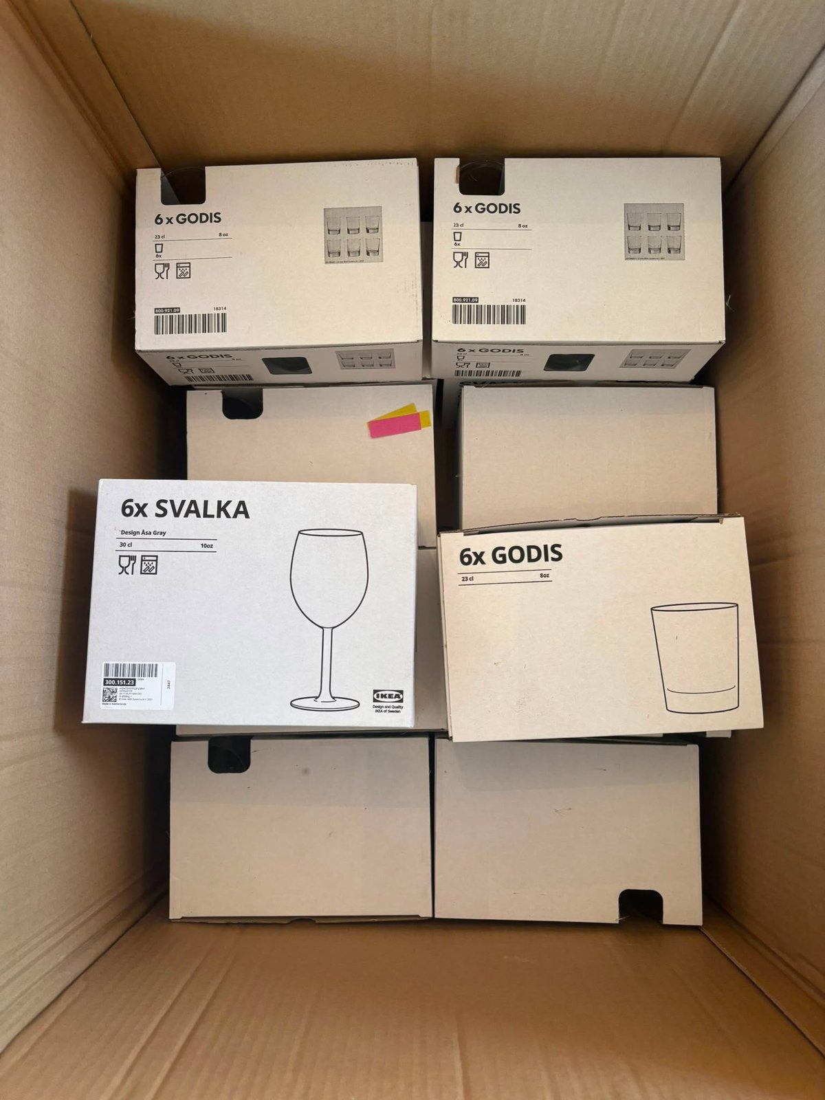 DrinkGlazen Ikea, Enlèvement, Comme neuf