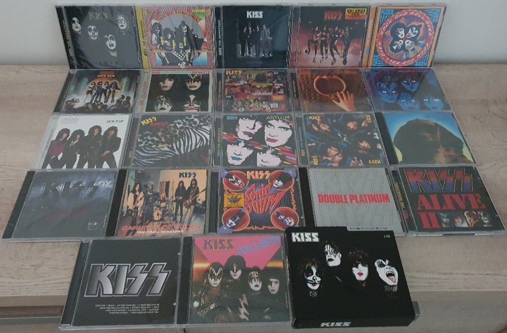 Kiss hardrock cd's, Cd's en Dvd's, Ophalen of Verzenden, Zo goed als nieuw