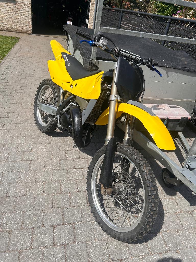 husqvarna cr125cc, Fietsen en Brommers, Brommers | Crossbrommers, Ophalen