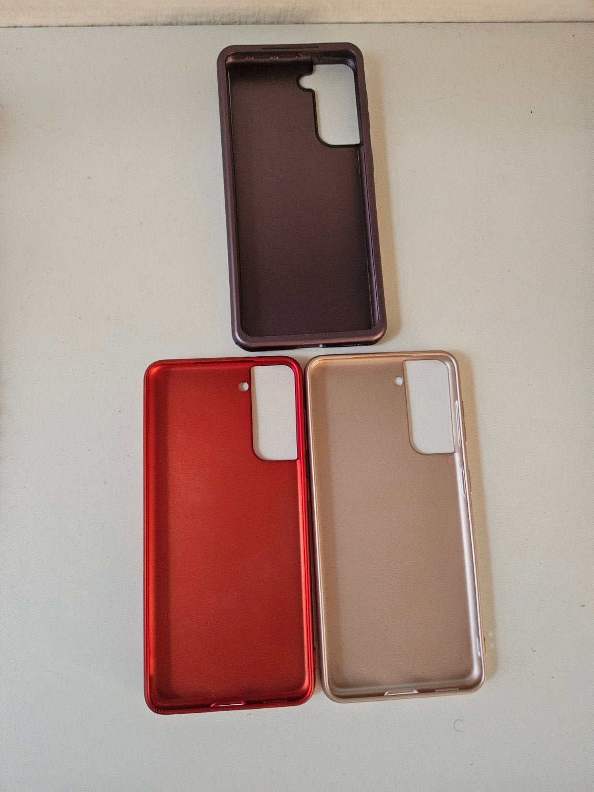 3 Samsung S21 hoesjes, Telecommunicatie, Mobiele telefoons | Hoesjes en Screenprotectors | Samsung, Ophalen, Nieuw, Overige modellen