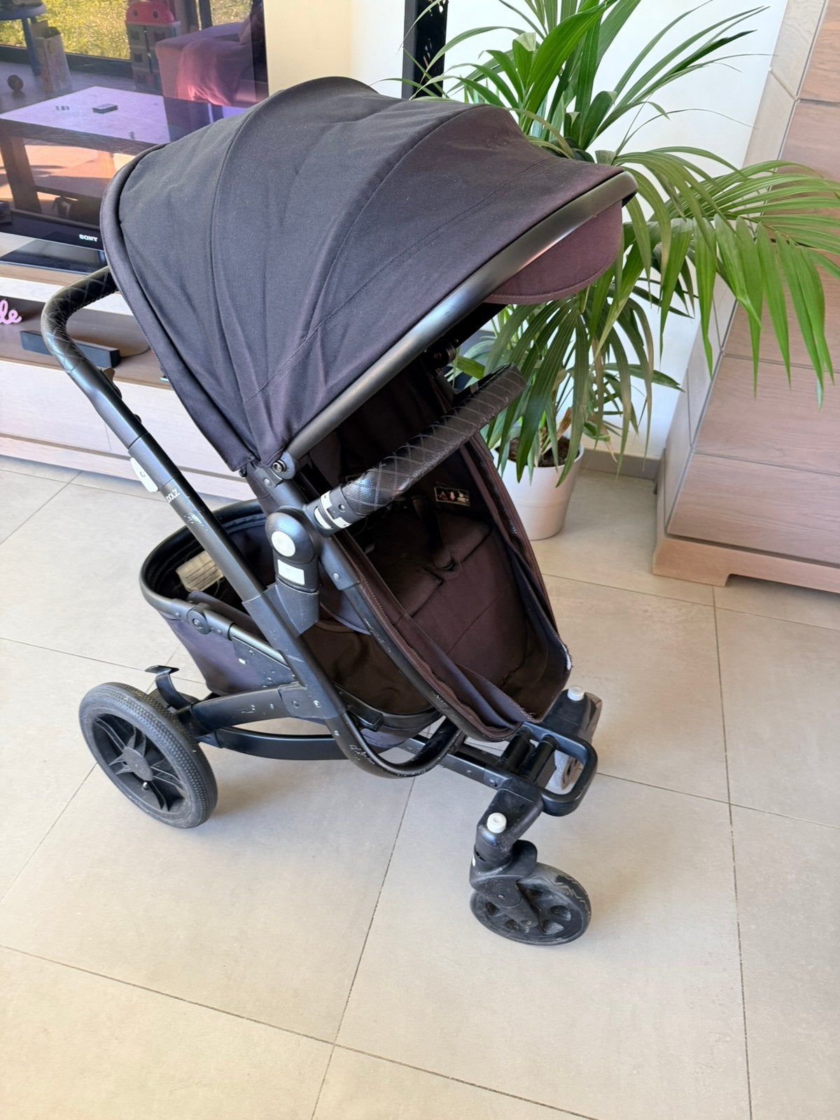 Joolz Geo black edition + maxi cosi + vele toebehoren, Enlèvement, Utilisé