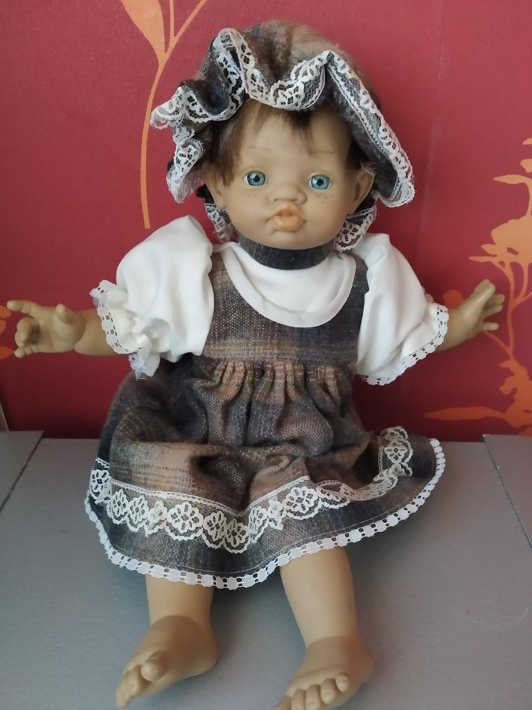 Vintage karakter pop Falca, Verzamelen, Poppen, Ophalen of Verzenden, Gebruikt, Pop