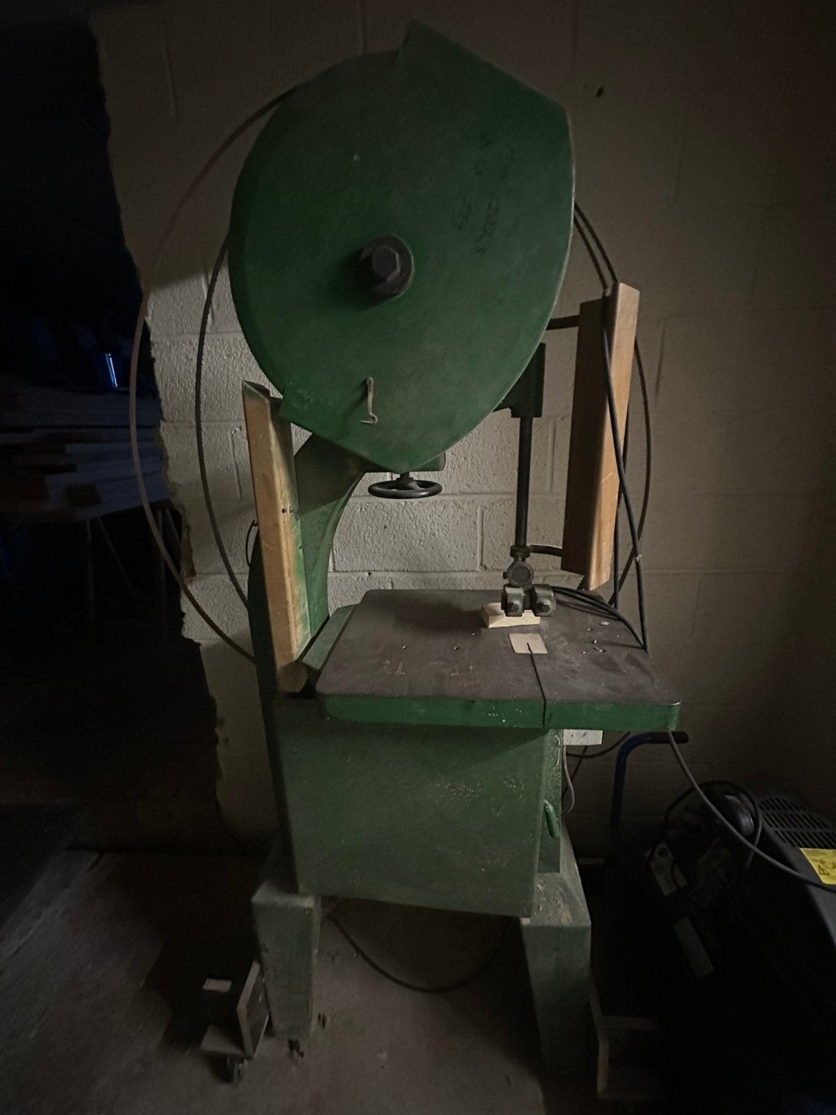 Scie a ruban, Bricolage & Construction, Outillage | Pièces de machine & Accessoires, Enlèvement, Utilisé