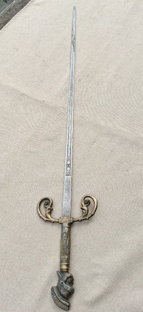Replica middeleeuwse degen, Verzamelen, Ophalen of Verzenden, Landmacht, Zwaard of Sabel