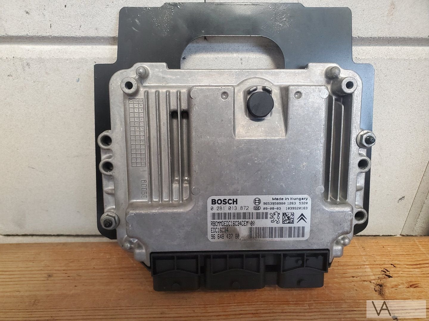 Peugeot 207 308 Partner 1.6 hdi ecu motorcomputer 9664843780, -, Utilisé, -, Peugeot