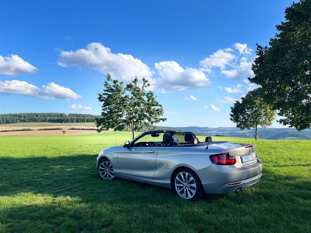 BMW Cabrio 220 Diesel, Auto's, Automaat, Achterwielaandrijving, 4 cilinders, Leder