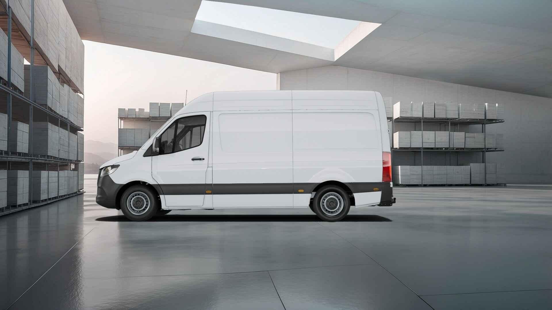 Mercedes-Benz Sprinter 317 CDI GB L2 RWD 3.5T PRO Dodehoekas, Auto's, 4 cilinders, 2000 kg, Mercedes-Benz, 1950 cc