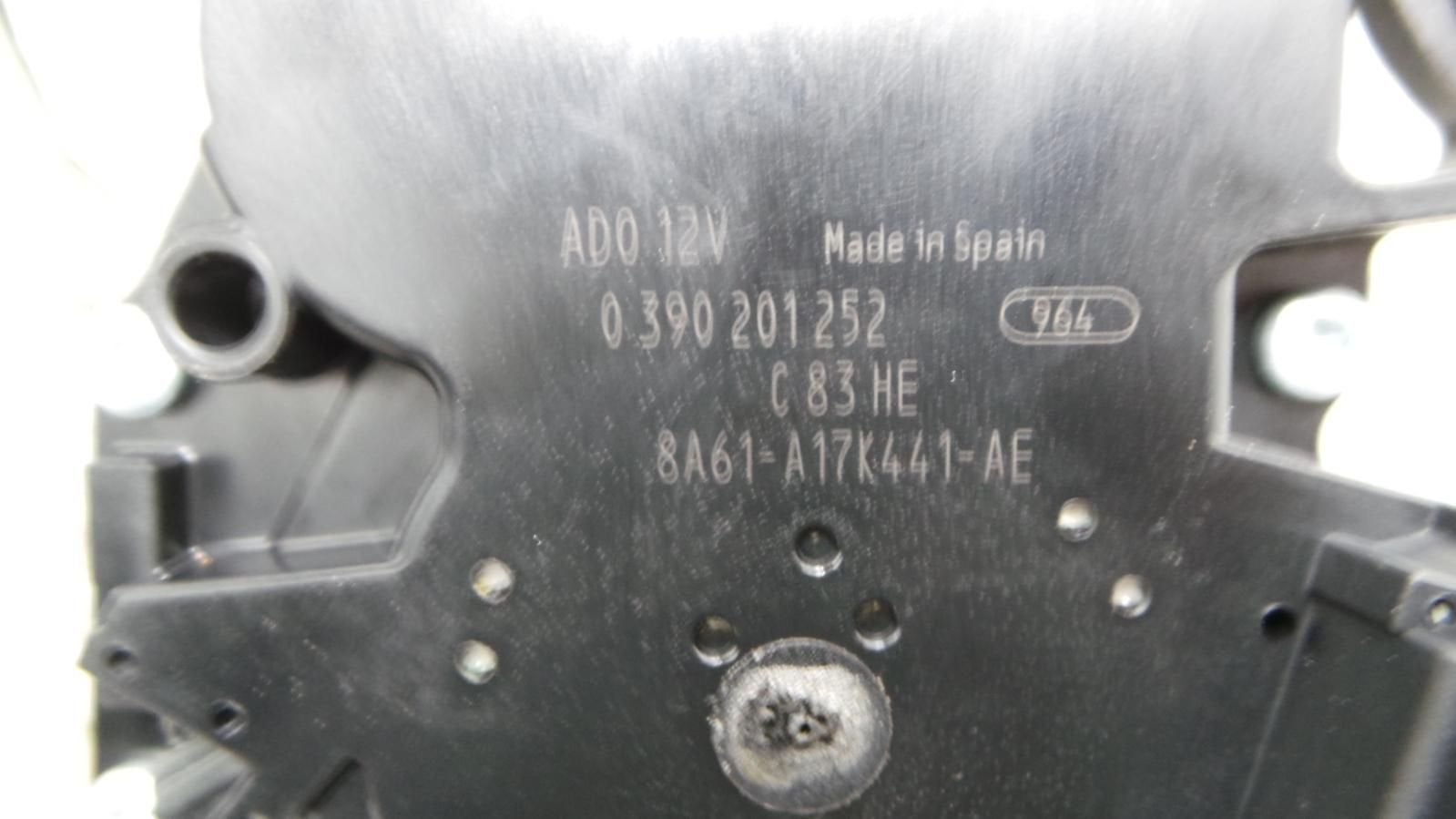 FORD FIESTA Duratec  RUITENWISSERMOTOR ACHTER 2016, Ophalen of Verzenden, Gebruikt, ARN erkend