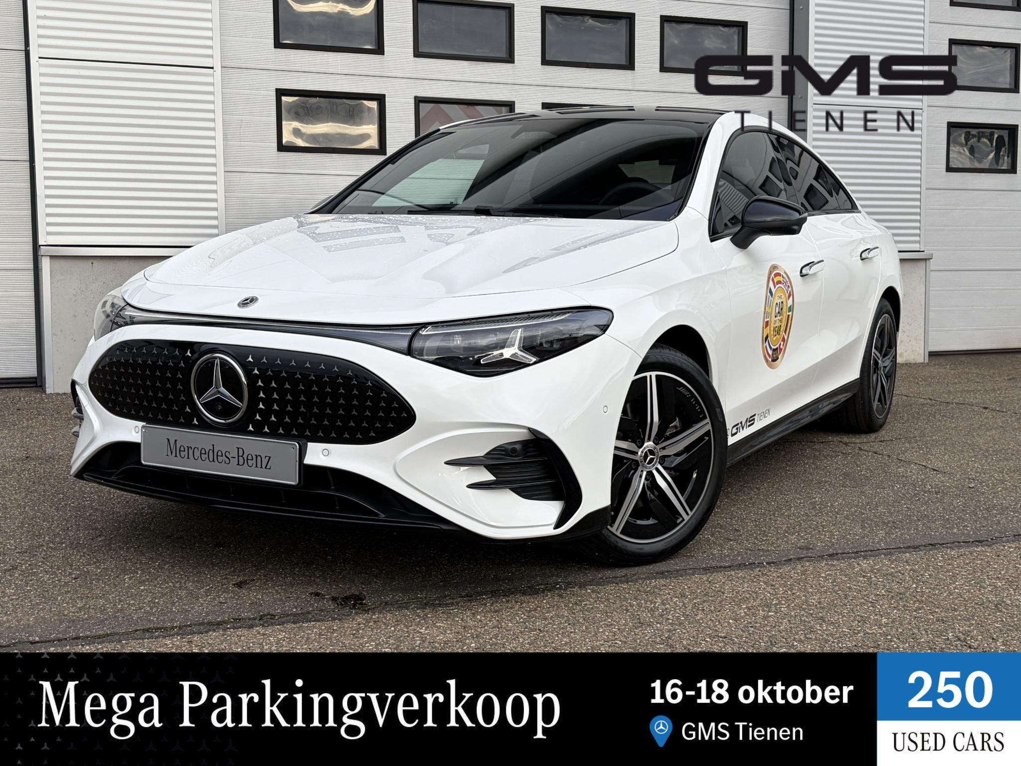 Mercedes-Benz CLA 250+ Sport Edition, Auto's, Automaat, Zwart, 772 km, Wit