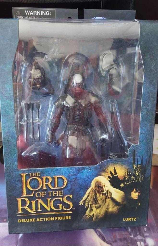 The lord of the rings Lurtz, Verzamelen, Ophalen, Nieuw, Actiefiguurtje