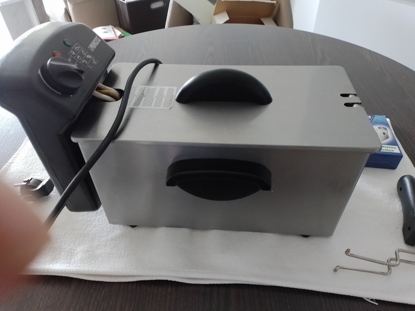 frietketel, Electroménager, Friteuses, Enlèvement, Utilisé, Pan intérieur amovible