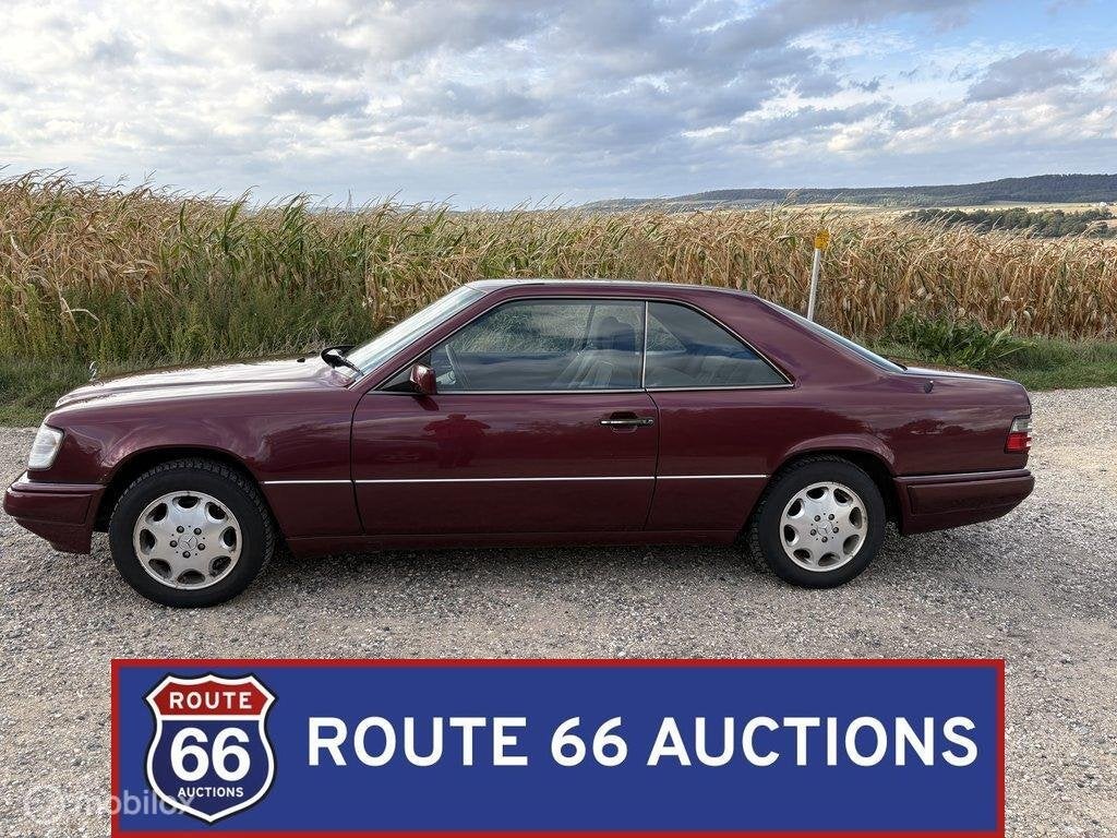 Mercedes-Benz E 200 Coupé | 1996 | Route 66 Auctions, Autos, Achat, Entreprise, Boîte manuelle, Autre carrosserie