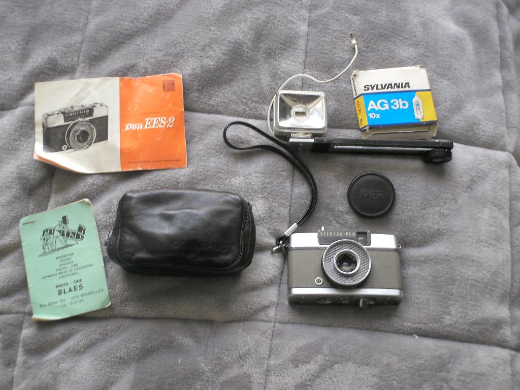appareil photo analogique Olympus- Pen-EE année 1972, Audio, Tv en Foto, Fotocamera's Analoog, Ophalen of Verzenden, Olympus