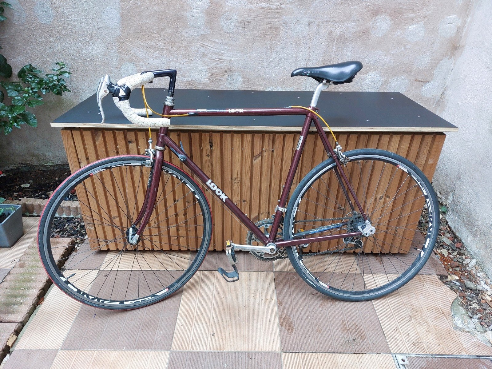 LOOK koersfiets retro, Gebruikt, Velgrem, Meer dan 20 versnellingen, Ophalen
